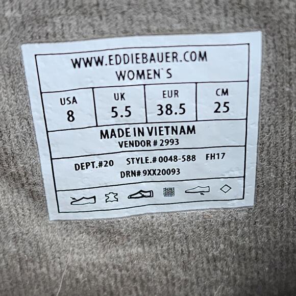 Eddie Bauer Rubber Duck Boots 8 Thermafill 200g Insulation Weatheredge Hunt Pack - Picture 3 of 16